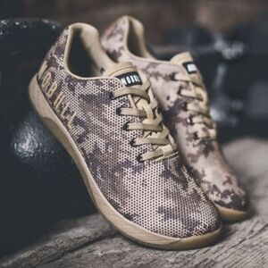NOBULL Woodstock Camo Trainer Brown Tan Men's 9